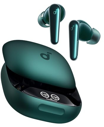 soundcore Liberty 4 Pro von Anker, Kabellose Noise Cancelling Kopfhörer, Earbuds mit 7 Sensoren, ANC in Echtzeit, 2× schneller Laden, Hi-Fi-Musik Studio-Niveau, klare Anrufe mit 6 Mikros + KI