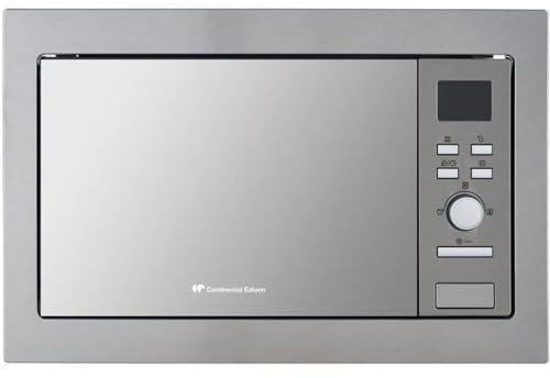 Eingebaute Grillmikrowelle - Continental Edison - CEMO25GE2 - Silber - 25 L - 900 W - Grill 1000 W