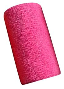 BEALIFE Pferdebeinbandage, atmungsaktiv, elastisch, Nicht gewebt, selbstklebend, 10 cm breites Veterinärtape, einfach anzulegen, auch für die Schweifpflege geeignet, Rosa, 10 cm x 4.5 m
