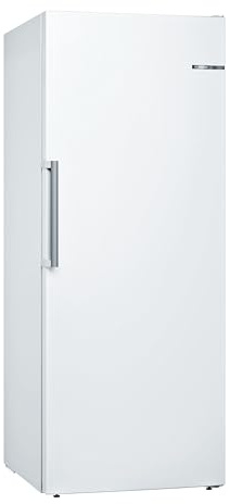 Bosch Serie 6 Freistehender Gefrierschrank 176 x 70 cm Weiß GSN54AWCV | NoFrost nie wieder abtauen, 328 L Volumen, IceTwister für schnelle Eiswürfel, FreshSense konstante Kälte, LED Beleuchtung