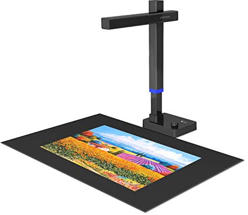 CZUR Shine Ultra Pro tragbar A3 Dokumentenscanner 24MP USB-Scanner mit OCR | Dokument Scanner mit faltbarem Design, für Baupläne, Zeichnungen, Unterrichtsmaterial, Büro, kompatibel mit Win & Mac