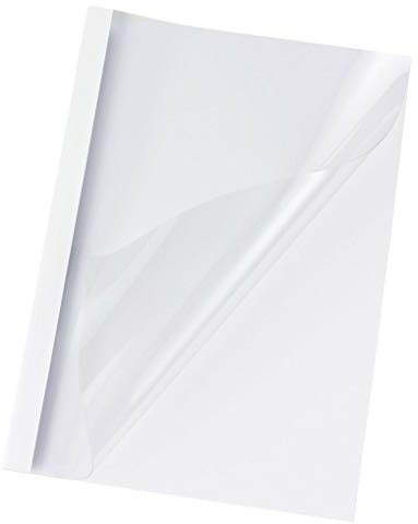 VEPATIM 10 Thermobindemappen A4 15mm für 150 Blatt weiß