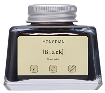 Asvine Hongdian Füllfederhalter-Tinte, 60 ml, Tinte für Füllfederhalter, ohne Kohlensäure