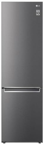 LG GBP62DSNCN1, Klasse C, 384 L, Kühl-/ Gefrierkombination, Frische Features, Kühlschrank mit Gefrierfach und Innendisplay, DoorCooling+, LINEARCooling, 59,5 x 203 x 67,5 cm ꟷ Dark Graphite