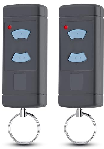 pepape 2 Stück für Hörmann Garagentor Fernbedienung HSE2-868, HSM4-868 | Kompatibel mit Hörmann Handsender mit Blauer Taste 868,3MHz, Einfache Programmierung & Inklusive Detaillierter Anleitung