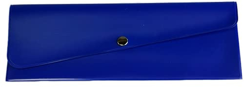 Bestecktasche Kunststofffolie blau, dunkelgrün, gelb, bordeauxrot, lindgrün,