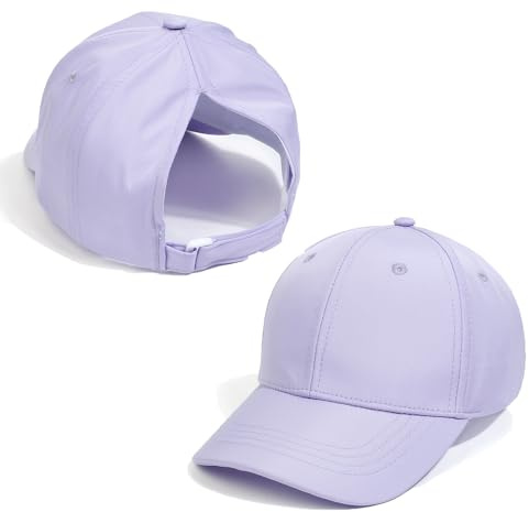 YAMEE Baseballkappe Pferdeschwanz für Kinder,Basecap für Mädchen Weich Atmungsaktives,Sonnenhut Kinder Sommer UV-Schutz,Baseball Cap Kinder Sport