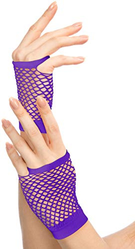 Balinco Rockige Netzhandschuhe 80er / 90er Jahre für Damen & Mädchen
