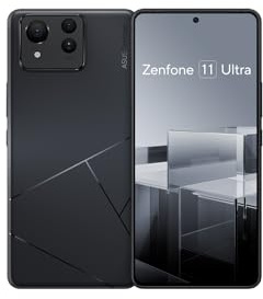 ASUS Zenfone 11 Ultra, EU Official, Eternal Black, 12GB RAM 256GB Speicher, Snapdragon 8 Gen 3, 6,78 AMOLED 144Hz, 50MP Gimbal Kamera