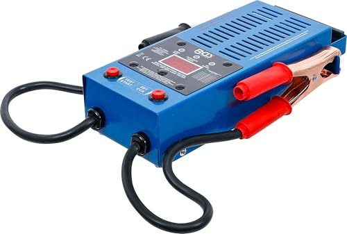 BGS 63502 | Digitaler Batterie-Tester | 12 V | 200-1000 A | Für Fahrzeugbatterien, Lade- & Anlasssysteme | 3-stellige Spannungsanzeige | 3 LED | Laststrom 125 A