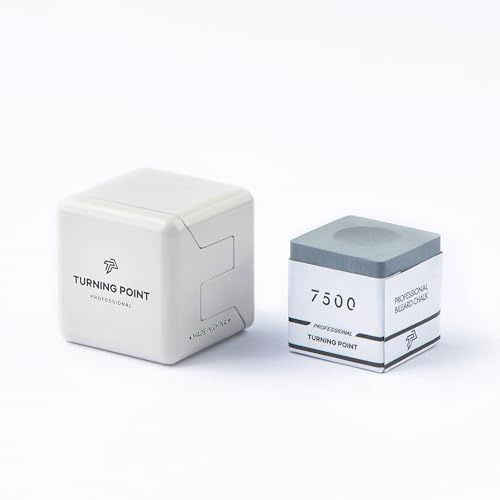 TP7500 | TP Chalk 7500 | TurningPoint Profi Billard Pool Queue Kreide Grau