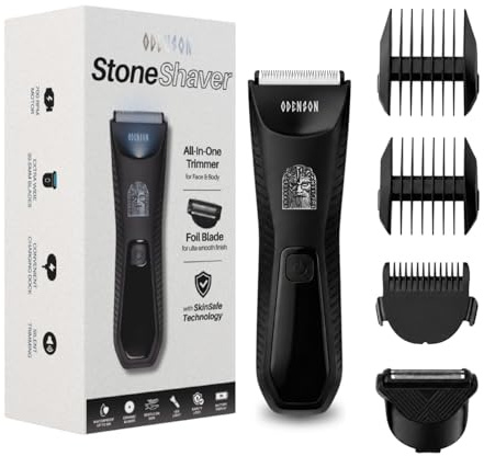 Odenson Stone Shaver Bart- und Körperrasierer für Herren