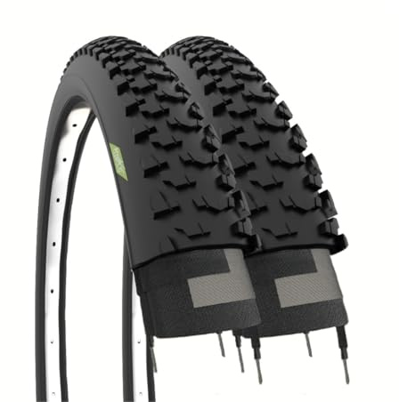 Ecovelò 2 Reifen 24 x 1,95 (50-507) | Stollenreifen für Mountainbikes, Kinder und Jungen