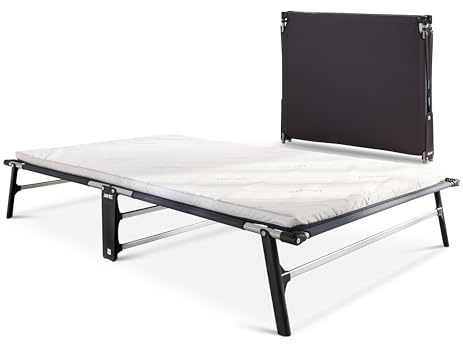 JAY-BE CE120 Kompaktes Kleines Doppel-Klappbett mit Komfortmatratze