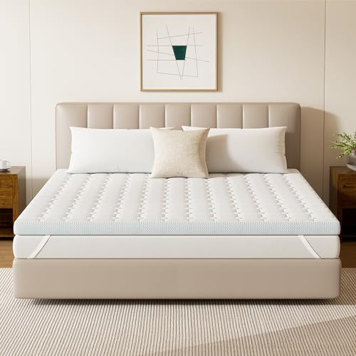 EGOHOME Matratzen Topper 90x190, 7cm Höhe Matratzentopper Härtegrade H2 mit 7 Zonen Schneiden Kaltschaumkern, Öko-TEX Zertifiziert, Matratzenauflage 90x190cm für Boxspringbett Schlafsofa