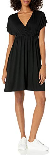 Amazon Essentials Damen Surplice-Kleid (Erhältlich in Übergröße)