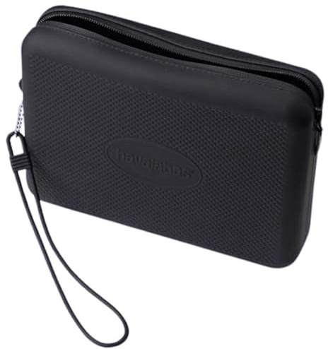 Havaianas - Mini Bag Logo, kompaktes, praktisches und stylisches Accessoire, mit stabilem Reißverschluss und Handgelenkriemen, wasserfest, Unisex-Erwachsene