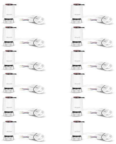 ENVIRON- ComfortFlow Stellantrieb M30 x 1.5 230V | für Fußbodenheizung | Heizung (12 Stück)