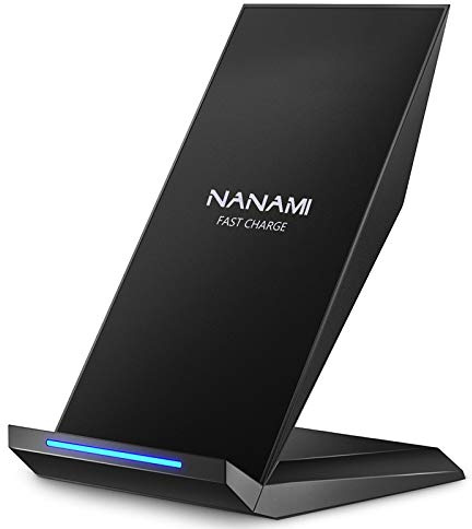 NANAMI Fast Wireless Charger, 15W Induktive Ladestation für Apple iPhone 17 16 15 14 13 12 Pro 11 XS Max XR X 8 Plus,Kabelloses Ladegerät Phone Handy Charger Schnell für Samsung Galaxy S26 S25 S24 S23