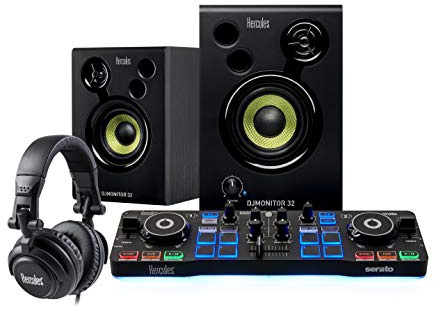 Hercules DJStarter Kit - DJ Komplettpaket mit Serato DJ Lite