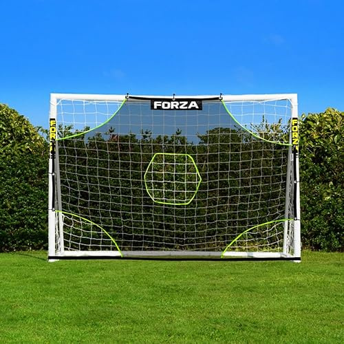 FORZA Fußball-Zielwand Academy - 10 Größen für präzises Training und Beherrschung Ihrer Fähigkeiten – Verbessern Sie Ihr Fußballtraining mit unserer Premium-Ausrüstung (3m x 2m)