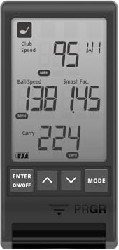 PRGR Tragbarer Golf-Start-Monitor