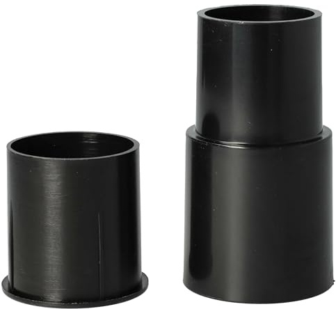 vhbw 2x Staubsauger Adapter auf 32mm Zubehör Anschluss für Staubsaugerdüsen | Staubsaugerrohr / Handgriff - schwarz