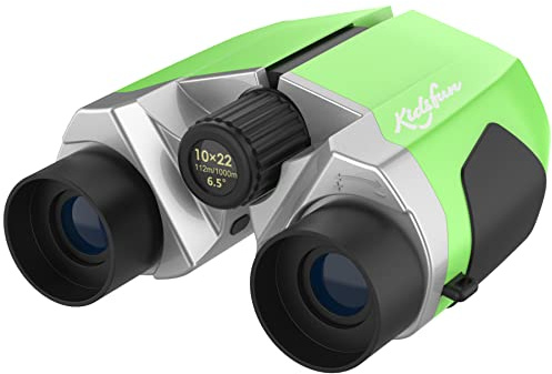 Fernglas für Kinder 10×22 HD Feldstecher, Ferngläser für Jungen und Mädchen ab 4 Jahre Geschenke, Klein Spielzeug Draußen Forscherset für Gartenspiele Vogelbeobachtung, Reisen.