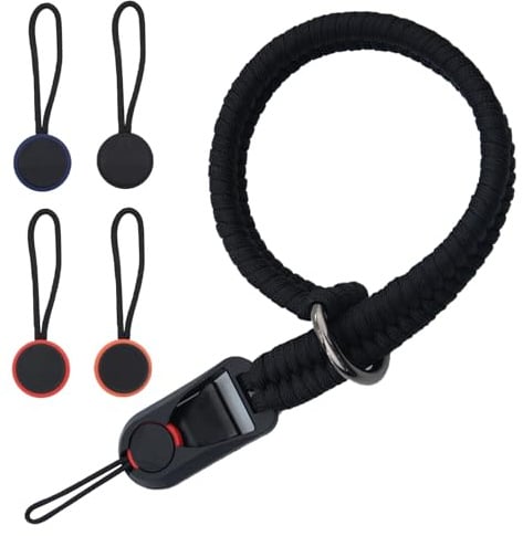 Kamera Handschlaufe mit 4 Schnellverschluss,Camera Strap Quick Release Schlaufe Handgelenk,Camera Wrist Strap,Verstellbarer Kameragurt Ultraleichtes Gewicht Paracord für Canon Sony Nikon Fuji DSLR
