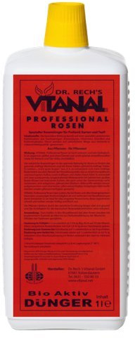 Dr. Rechs Vitanal biologischer Dünger Rosendünger für Ihre Pflanzen, der Umwelt zuliebe