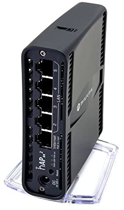 Mikrotik Hap Ax2 Router Wireless Gigabit Ethernet DuaL-Band [2.4 Ghz/5 Ghz] Nero (hap Ax2 Wireless Router - Gigabit Ethernet DuaL-Band - [2.4 Ghz / 5