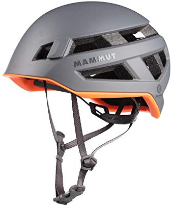 Mammut Crag Sender Helmet | Kletterhelm für Damen und Herren, Ausrüstung für Bergsteiger | Titanium, 56-61 cm