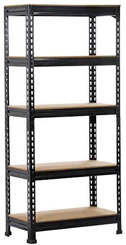 Yaheetech Lagerregal 150 x 70 x 30 cm Schwerlastregal Steckregal 5 MDF-Platten Kellerregal Werkstattregal je Fachboden 150 KG belastbar