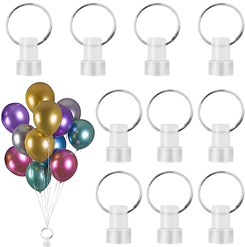 10 Stück Ballongewicht für Helium, Luftballons Gewichte Kunststoff, Luftballon Beschwerer, Ballon Gewichte Für Helium, HeliumBallongewichte Kegel, Für Hochzeit Geburtstag Party Dekoration