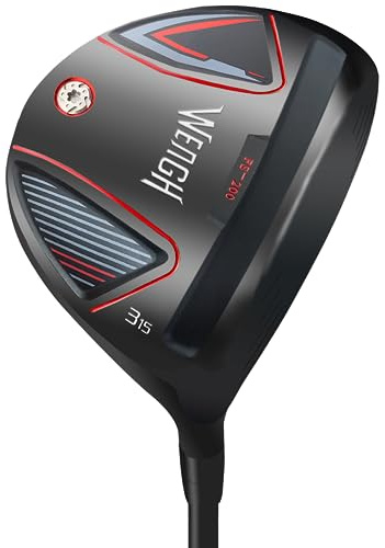 WENGH Golf Fairway 3 Holz oder 5 Holz, Golf Fairway-Hölzer für Herren, Rechtshänder, mit Graphitschaft (Flex-Reqular), 100 cm