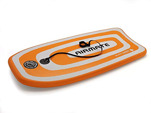 AIRMATE XL 46 Bodyboard Premium - Sportgerät für große Erwachsene 190cm+ - Aufblasbar & Kompakt - Weltweit einzigartig in 4 Größen - Seit 2012 Bewährt - 10+ Jahre haltbar