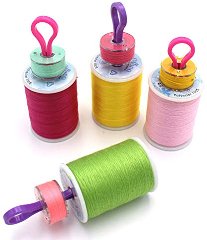 Supvox Bobbin Clips 30 Stück Spulenklammern Für Nähgarn Spulenhalter Organizer Nähzubehör Zum Garnrollen Ordnen Und Fadenbruch Vermeiden Für Heim Nähen