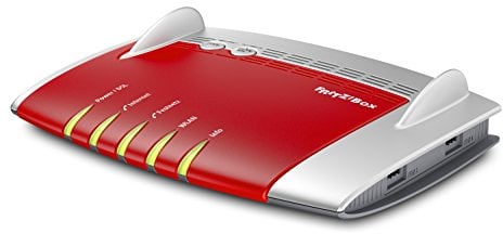 AVM FRITZ!Box 7490 WLAN AC + N Router (VDSL/ADSL, 1.300 Mbit/s (5 GHz), 450 Mbit/s (2,4 GHz), DECT-Basis, Media Server) (Generalüberholt)
