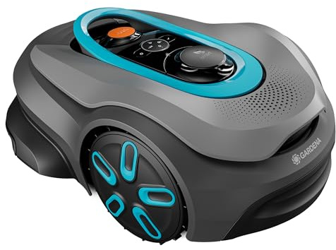 Gardena smart SILENO Sense 600 m² Mähroboter: Technologie ohne Begrenzungskabel, Mähen mit KI, Eingebaute Kamera (19942-20)