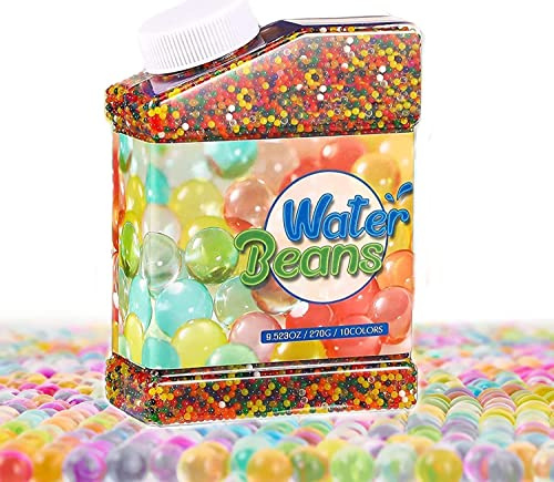 chimoo Wasserperlen 50000 Stücke Wasserperlen für Pflanzen Ungiftig Wiederverwendbare Water Beads Für Pflanzen Kügelchen, Vase Füllstoff und Deko