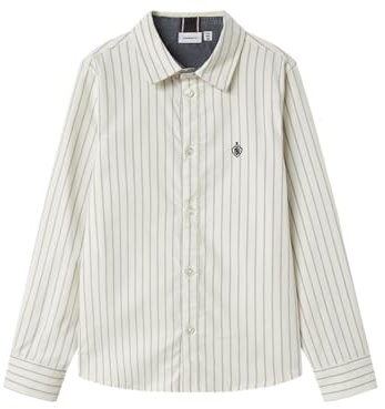 NAME IT Jungen Nkmnewsa Ls Shirt Noos, Jet Stream, 98