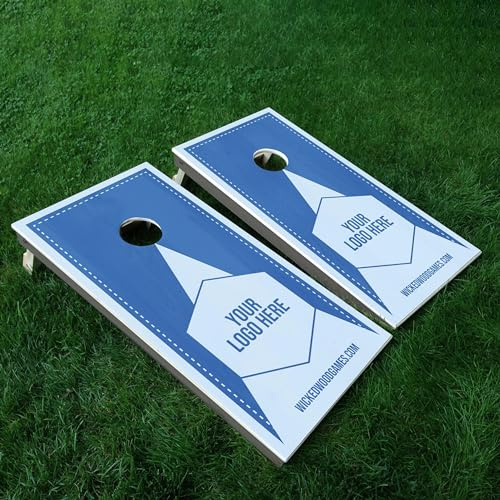 Personalisierte Cornhole Boards | Wählen Sie aus mehreren Dimensionen | Direkter UV-Druck | jedes Design möglich | inklusive 2 x 4 Cornhole Bags