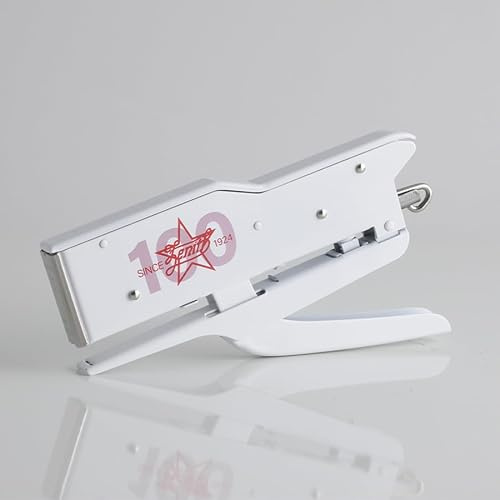 ZENITH Stapler Art. 548/E Century - Elegant und modern - Weiß matt mit Logo 'ZENITH 100 Years' in Rot
