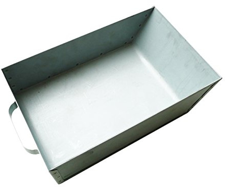 Maß-Aschekasten Größe 3 - L + B + H = 61 bis 80cm, Höhe bis 12cm