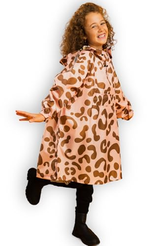 Jubi® Regenponcho Kinder, wasserdicht, leicht & atmungsaktiv
