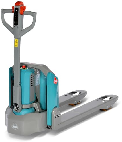 Ameise Elektro-Hubwagen | 1,5t Tragkraft | 1.150mm Gabellänge | Lithium-Ionen-Batterie 24 V / 36 Ah mit Ladegerät | 5h Ladezeit | Multi-Funktionsdeichselgriff | Hubwagen elektrisch