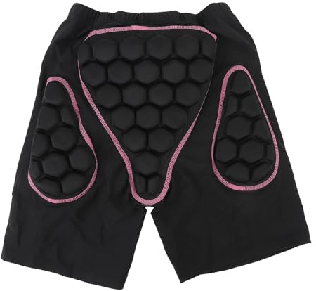 Snowboardhose, 3D-Hüftschutzpolster, Gesäßpolster, Hüftschutzhose, Verdickte Schwamm-Skihose für ältere Frauen, Crash-gepolsterte Snowboard-Shorts, Snowboard-Schutzausrüstung (L)