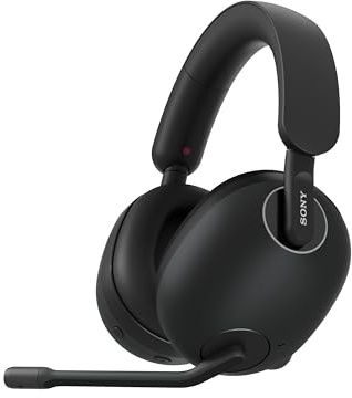 Sony INZONE H9 - Kabelloses Esports Gaming Headset für PC & PS5, 360 Spatial Sound, Active Noise Cancelling, Bluetooth für Anrufe, 32 Stunden Akkulaufzeit + Schnellladung, Boom-Mikrofon - Schwarz