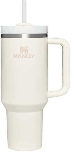 Stanley Quencher H2.0 Becher mit FlowState-Deckel, 1,2 l, cremefarben (Cream)