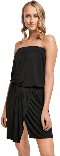 Urban Classics Women's Ladies Viscose Short Bandeau Dress Casual Dress (Pack of 1)